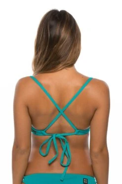 Triangle Bikini Top - Red -Outlet Aqua Surf Wears Store TRI OCN B