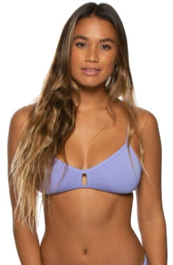 Vent Bikini Top - Lavender