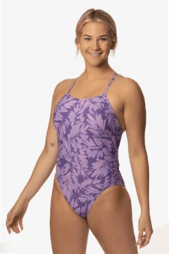 Dayno 3 Swim Onesie - Lavish -Outlet Aqua Surf Wears Store lavish dayno front
